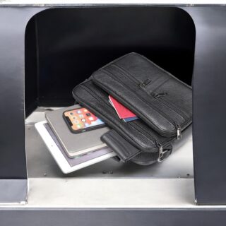 Cardinal 6015 Δερμάτινος Μικρός Χαρτοφύλακας Ώμου Μαύρος