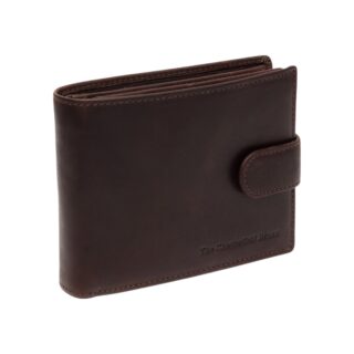 Leather Wallet Brown Curtis chesterfield δερμάτινο πορτοφόλι καφέ