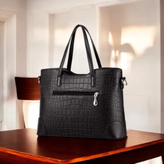 Γυναικείο σετ τσάντας χιαστί ώμου/ χειρός Cardinal ZM962 black