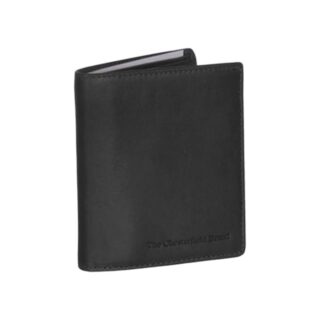 Leather Wallet Black Carl chesterfield δερμάτινο πορτοφόλι