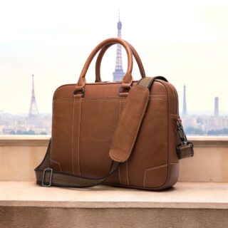 Cardinal Δερμάτινος Χαρτοφύλακας 9879 Small Coffee