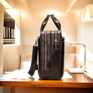 Cardinal Δερμάτινος Χαρτοφύλακας 8902 Coffee