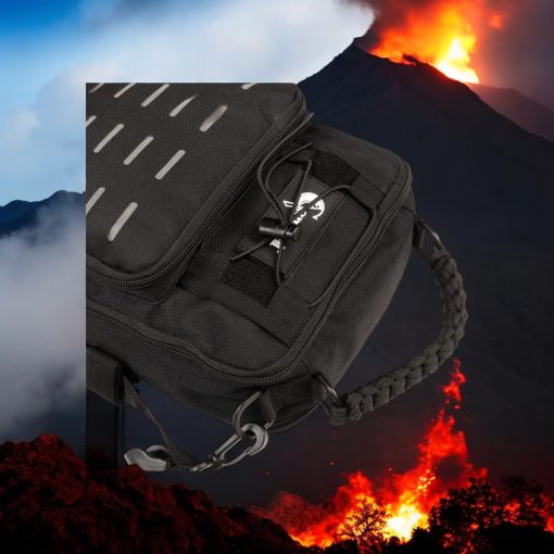 Τσαντάκι ώμου χιαστί crossbody Cardinal MT1227 μαύρο - Image 4