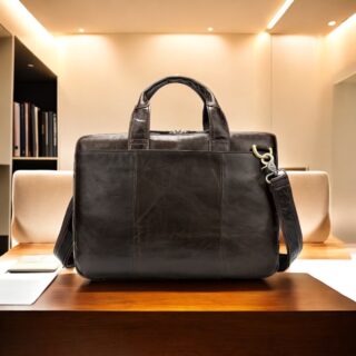 Cardinal Δερμάτινος Χαρτοφύλακας 8902 Coffee