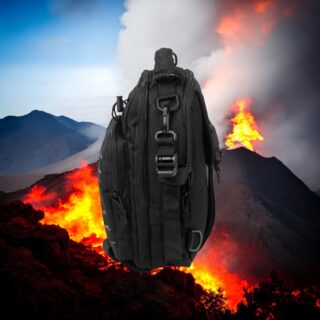 Τσαντάκι ώμου χιαστί crossbody Cardinal MT1227 μαύρο