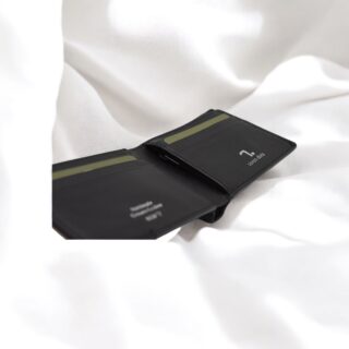 Seven Dots Orion-71-016 Δερμάτινο Πορτοφόλι Μαύρο