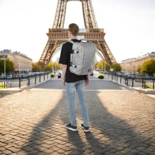 Cabin Zero Σακίδιο πλάτης ταξιδίου 44lt Travel Classic Ice Grey