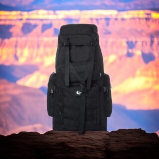 Σακίδιο πλάτης ορειβατικό Cardinal 70L MT-024 μαύρο