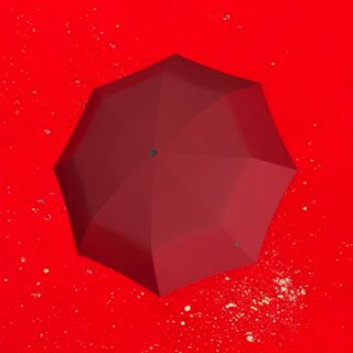 Knirps T.200 Ομπρέλα T.Series Αυτόματη Κόκκινη