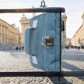 Cabin Zero Travel Classic 36lt Aruba Blue σακίδιο πλάτης 44x30x19cm