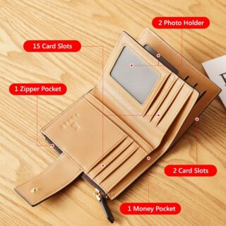 Γυναικείο Πορτοφόλι PVC Foxer 230029F Καφέ