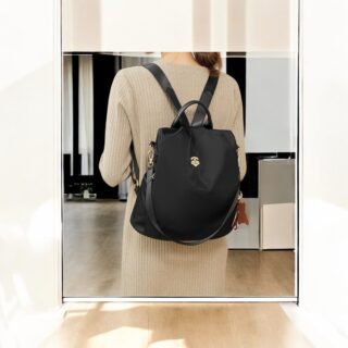 Foxer 947008F Σακίδιο Πλάτης Μαύρο Γυναικείο