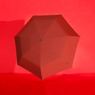 Knirps X1 Glam Red Χειροκίνητη Ομπρέλα