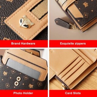 Γυναικείο Πορτοφόλι PVC Foxer 230029F Καφέ