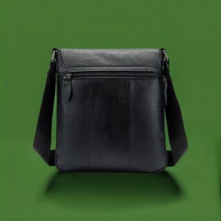 Δερμάτινο τσαντάκι ώμου Cardinal 8240 μαύρο