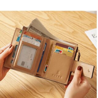 Γυναικείο Πορτοφόλι PVC Foxer 230029F Καφέ