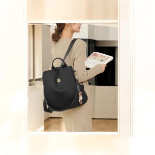 Foxer 947008F Σακίδιο Πλάτης Μαύρο Γυναικείο