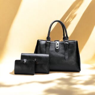 Γυναικείο σετ τσάντας χιαστί/ώμου/Χειρός Cardinal zm588 black