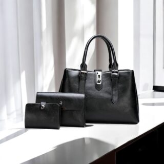 Γυναικείο σετ τσάντας χιαστί/ώμου/Χειρός Cardinal zm588 black