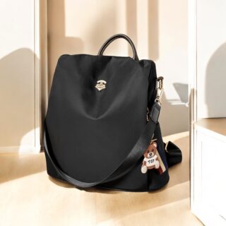 Foxer 947008F Σακίδιο Πλάτης Μαύρο Γυναικείο