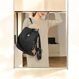 Foxer 947008F Σακίδιο Πλάτης Μαύρο Γυναικείο