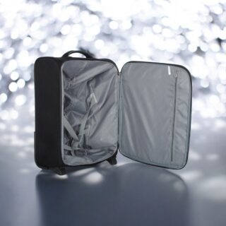 Βαλίτσες Diplomat ZC600 με 2 Ρόδες SET 3 Τεμαχίων μαύρο