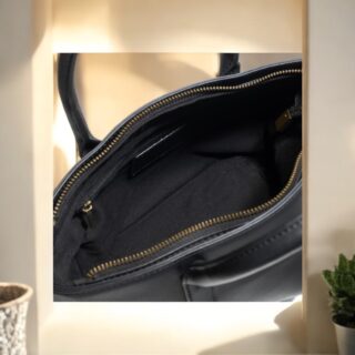 SUPER ΠΡΟΣΦΟΡΑ Γυναικεία δερμάτινη τσάντα ώμου/χειρός Cardinal 2031 black