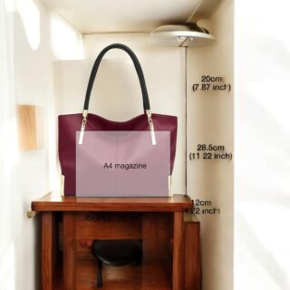 Δερμάτινη Γυναικεία Τσάντα Foxer 938032F Red