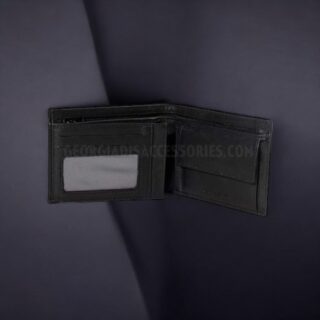 Diplomat Δερμάτινο Ανδρικό Πορτοφόλι με RFID Μαύρο