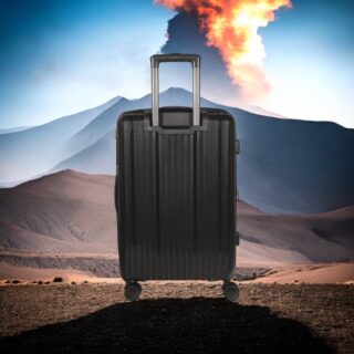 Βαλίτσα Σκληρή Άθραυστη με Επέκταση Cardinal (PP) μεγάλη 2018/70cm μαύρο