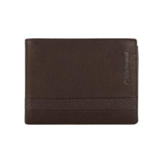 Diplomat Δερμάτινο Ανδρικό Πορτοφόλι Καφέ