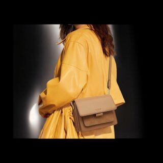 Δερμάτινη Γυναικεία Τσάντα Foxer 954011F Καφέ