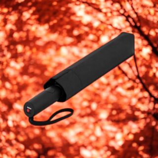 Knirps A.405 Ομπρέλα Duomatic Vented XXL Μαύρη