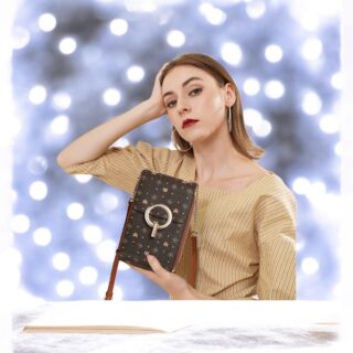 Γυναικεία Τσάντα PVC Χιαστί Foxer 9161001F καφέ