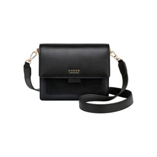 Δερμάτινη Γυναικεία Τσάντα Foxer 954011F Μαύρο