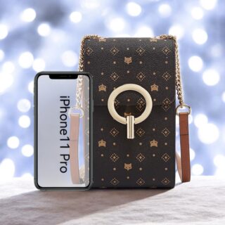 Γυναικεία Τσάντα PVC Χιαστί Foxer 9161001F καφέ