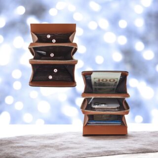 Γυναικεία Τσάντα PVC Χιαστί Foxer 9161001F καφέ