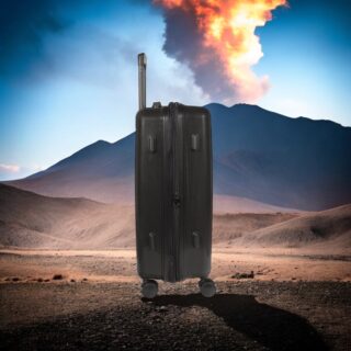 Βαλίτσα Σκληρή Άθραυστη με Επέκταση Cardinal (PP) μεγάλη 2018/70cm μαύρο