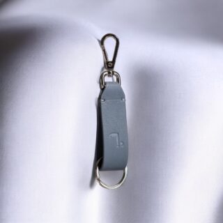 Prato-00-009 Δερμάτινο Μπρελόκ Denim