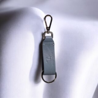 Prato-00-009 Δερμάτινο Μπρελόκ Denim