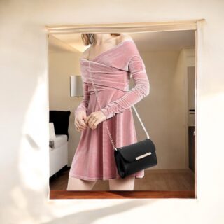 Γυναικείο σετ τσάντας χιαστί/ώμου Cardinal 420 black