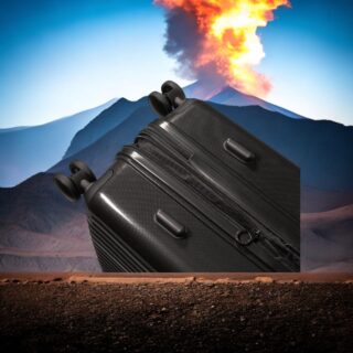 Βαλίτσα Σκληρή Άθραυστη με Επέκταση Cardinal (PP) μεγάλη 2018/70cm μαύρο