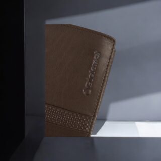 Diplomat Δερμάτινο Ανδρικό Πορτοφόλι Καφέ