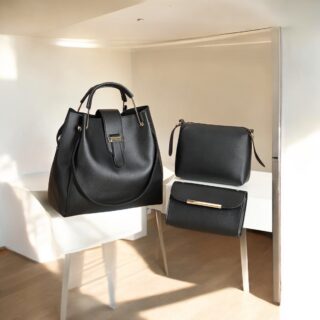 Γυναικείο σετ τσάντας χιαστί/ώμου Cardinal 420 black