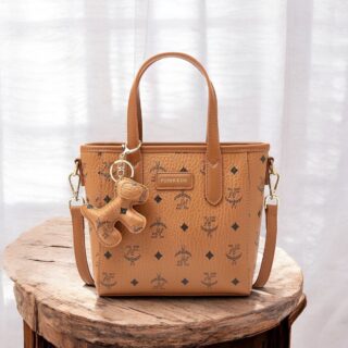 Foxer 9158133F Τσάντα Γυναικεία Καφέ Χιαστί Χειρός PVC