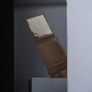 Diplomat Δερμάτινο Ανδρικό Πορτοφόλι Καφέ