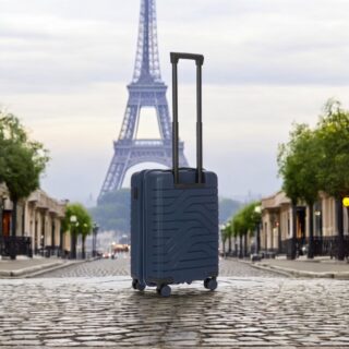 B|Y Βαλίτσα καμπίνας expandable 55cm Ulisse Ocean Blue