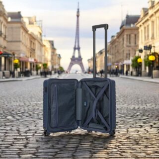 B|Y Βαλίτσα καμπίνας expandable 55cm Ulisse Ocean Blue