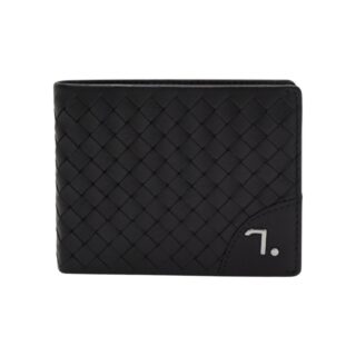 Seven Dots Orion-71-016 Δερμάτινο Πορτοφόλι Μαύρο