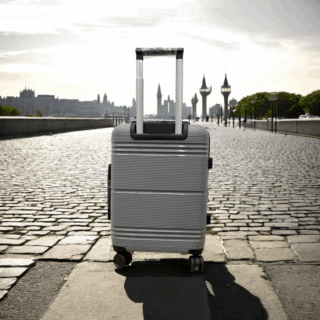 Diplomat Seagull Βαλίτσα Καμπίνας με ύψος 54cm σε Ανθρακί χρώμα sg182-s